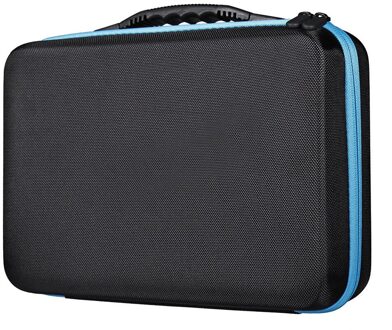 60 Slots 15Ml Houder Reizen Doos Handtas Fles Carry Eva Rits Schokbestendig Aromatherapie Storage Case Duurzaam Essentiële Olie Blauw