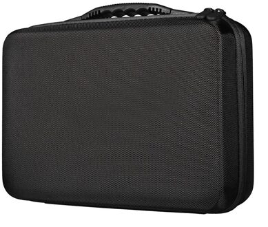 60 Slots 15Ml Houder Reizen Doos Handtas Fles Carry Eva Rits Schokbestendig Aromatherapie Storage Case Duurzaam Essentiële Olie zwart