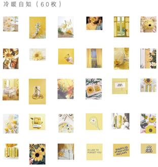 60 stks/pak Herinnering van Tijd Decoratie Briefpapier Sticker Scrapbooking Planner Journal Dagboek Diy Decoratieve Label Stickers