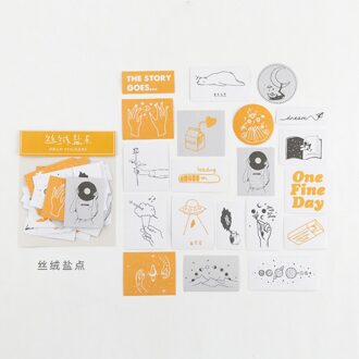 60 Stks/partij Eiland Tuin Schrijven Stickers Decoratieve Kinderen Scrapbooking Materiaal Gelukkig Planner Craft Supplies 3