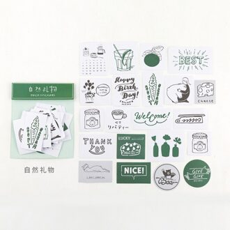 60 Stks/partij Eiland Tuin Schrijven Stickers Decoratieve Kinderen Scrapbooking Materiaal Gelukkig Planner Craft Supplies 5