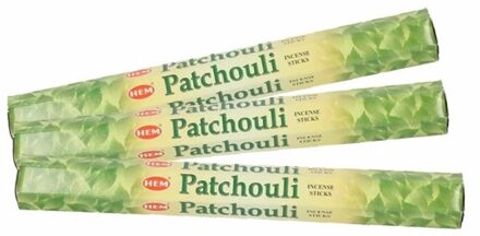 60 stokjes Patchouli wierook - Wierookstokjes