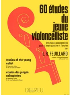 60 Tudes Du Jeune Violoncelliste - LOUIS R. FEUILLARD