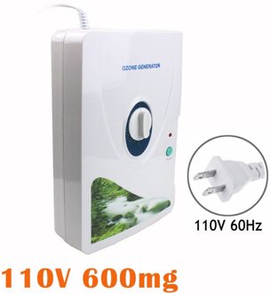 600 mg/u Ozongenerator Ionisator Luchtreiniger Olie Groente Vlees Fresh Air Cleaner Zuiveren Lucht Water Huishoudelijke purificador de lucht AC110V 600mg