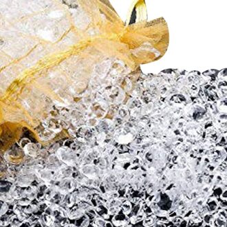 6000 Pcs Acryl Diamonds Clear Scatter Kristallen Voor Vaas Filler Kerst Bruiloft Verjaardag Party Tafel Decor transparant
