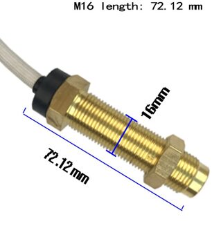 6000 Rpm 8000 Rpm Boot Toerenteller Sensor Tacho Urenteller Gauge Lcd Urenteller 12V/24V 85Mm auto Toerenteller Voor Marine Accessoires M16 sensor