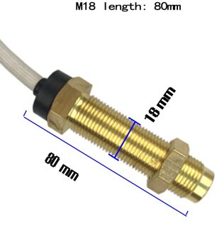 6000 Rpm 8000 Rpm Boot Toerenteller Sensor Tacho Urenteller Gauge Lcd Urenteller 12V/24V 85Mm auto Toerenteller Voor Marine Accessoires M18 sensor