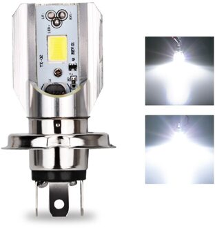 6000K 12v Hs1 h4 Led Motorfiets Scooter Gloeilamp Motor h4 Led Koplamp Motorfiets Hs1 Bromfiets Gloeilampen moto Accessoires