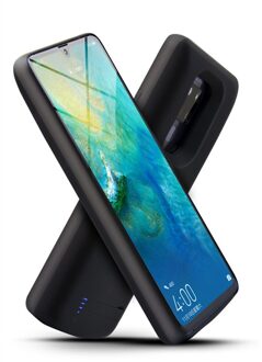 6000Mah Batterij Oplader Gevallen Voor Huawei Mate 20X Power Case Draagbare Power Bank Terug Klem Batterij Opladen Cover Goud