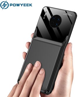 6000Mah Battery Charger Case Voor Huawei Mate 30/ 30 Pro Draagbare Power Bank Opladen Case Externe Power Case voor Smartphone Mate 30 Pro zwart