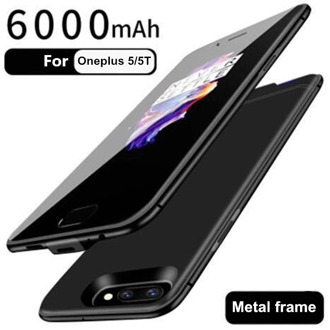 6000mAh Battery Charger Cases For Oneplus 5 5T Battery Case External Battery Backup Power Bank For One Plus 5T 5 Charging Case