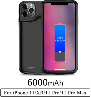 6000mAh Battery Charging Case For iPhone 11 Power Bank Charging Ultra External Back Battery Pack For iPhone 11 Pro 11 Pro Max