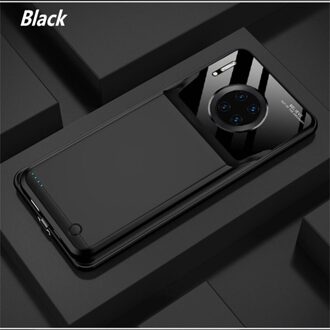 6000Mah Draagbare Telefoon Batterij Power Case Voor Vivo S5 Power Bank Opladen Case Voor Vivo S5 Backup Batterij charger Cover zwart For VIVO S5