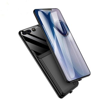 6000Mah Uitgebreid Telefoon Batterij Power Case Voor Huawei P10 Plus Backup Battery Charger Cover Voor Huawei P10 Plus Smart power Case P10 pro blauw