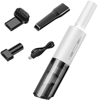 6000Pa Handheld Vacuüm Sterke Zuigkracht High Power 120W Bedrade/Draadloze Autolader Stofzuiger Auto Draagbare Voor auto Thuis Huisdier W-2