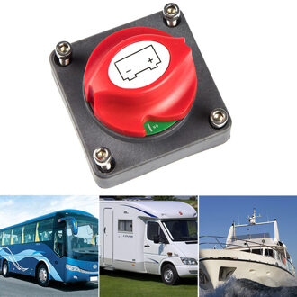 600A Car Battery Master Isolator Disconnect Power Cut Off Kill Switch Universal for Car/Vehicle/RV/Boat/Marine 12/24V/48V DC