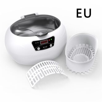 600Ml Ultra Sonic Cleaner Bad Timer Voor Sieraden Onderdelen Bril Manicure Stenen Cutters Scheermes Borstel Ultrasound Sonic EU