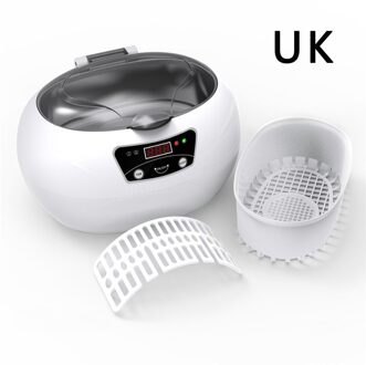600Ml Ultra Sonic Cleaner Bad Timer Voor Sieraden Onderdelen Bril Manicure Stenen Cutters Scheermes Borstel Ultrasound Sonic UK