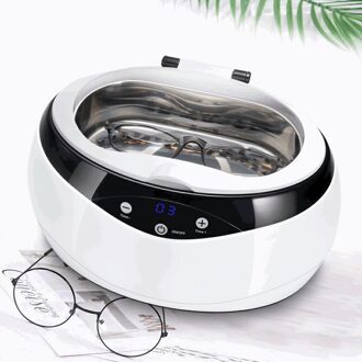 600Ml Ultra Sonic Cleaner Bad Timer Voor Sieraden Onderdelen Bril Manicure Stenen Cutters Tandheelkundige Scheermes Borstel Ultrasound Sonic