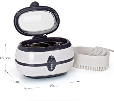 600Ml Ultrasone Reiniger 35W Sieraden Lenzenvloeistof Horloge Printplaat Reinigingsmachine Intelligente Controle Reiniging Bad Z30