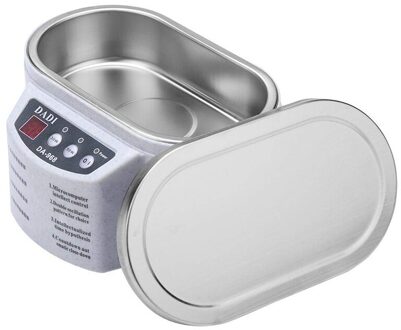 600Ml Ultrasone Sieraden Cleaner Bad Voor Reinigen Glazen Printplaat Intelligente Controle 30/50W EU