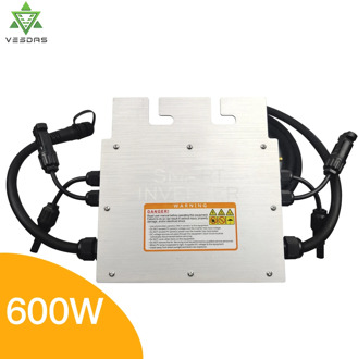 600W 700W Micro Solar Panel Smart Inverter Pure Sine Wave Home Inverter 36V MPPT On Grid Tie Inversor Ip65 for 110V 220V AC