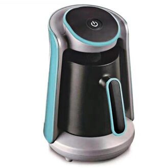 600W Automatische Turkse Koffie Maker Machine Cordless Elektrische Pot Food Grade Moka Waterkoker 220V Draagbare Reizen blauw / Au