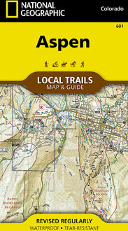 601 Topographic Map Guide Aspen Local Trails | National Geographic