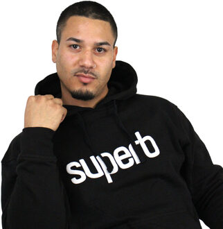 6010 Heren Hoodie Zwart - M