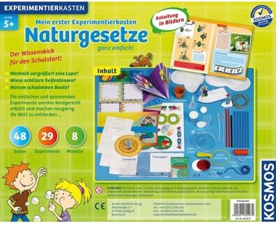 602079 Mein erster Experimentierkasten - Naturgesetze Experimenteerdoos Leeftijdsklasse: vanaf 5 jaar