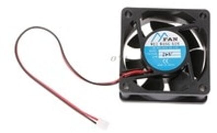 6025 Dc 12V 24V 2-Pin Cooler Borstelloze Pc Cpu Case Cooling Fan 60mm-60mm-25mm Rental &