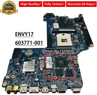 603771-001 Mainboard for HP for Envy 17-1000 envy17 envy 17 Laptop Motherboard DA0SP8MB6E0 100% TESED OK