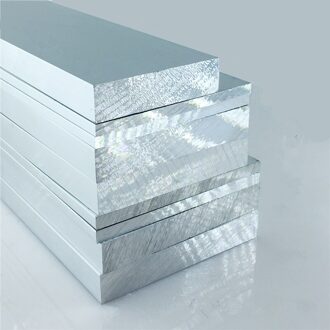 6063-T5 Aluminium Plaat 10Mm X 50Mm Lengte 200Mm Aluminium Oxidatie Dikte 10Mm Breedte 50Mm