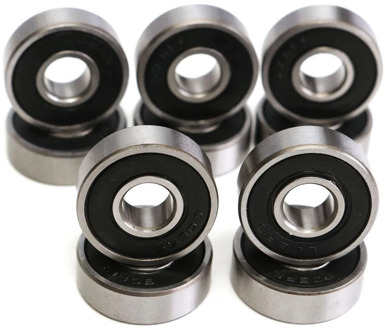 608 2RS Ball Bearing ABEC-5 8X22X7 mm Deep Groove Steel Sealed Ball Bearings 608RS Z3V3 608-2RS 608rs Bearing