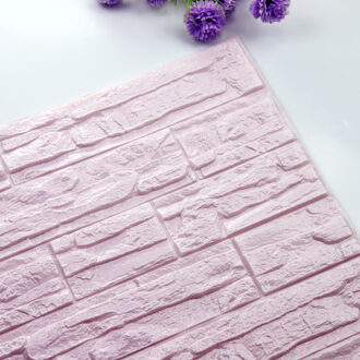 60Cm X 30Cm 3D Baksteen Pe Foam Muursticker Home Diy Behang Panelen Kamer Decal Steen Decoratie Reliëf muurtattoo Poster # GL5