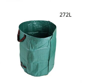 60L-272L Grote Capaciteit Tuin Bag Herbruikbare Blad Sack Prullenbak Opvouwbare Tuin Garbage Collection Container Opbergtas