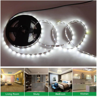 60Leds/m LED Under Cabinet Light LED Strip 3m 2m 1m LED Lamp with USB Port Light Flexible Closet Wardrobe Kitchen Bedroom Decor