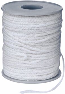 60M/Roll Spool Van Katoen Vierkante Gevlochten Kaars Wieken Lont Core Kaars Maken 2