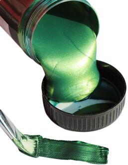 60Ml Goud Verf Metallic Acryl Verf, Waterdicht Niet Vervaagd Voor Beeldhouwwerken Coloring Diy Hand Kleding Geschilderd Graffiti Pigmenten bronzen groen