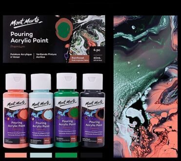60Ml Pigment Acrylverf Set Vloeistof Marbling Verf Acryl Gieten Tekening Tool