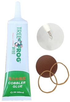 60Ml Super Lijm Reparatie Lijm Voor Schoen Leer Rubber Hout Sterke Bond Schoen Repareren Herstellen