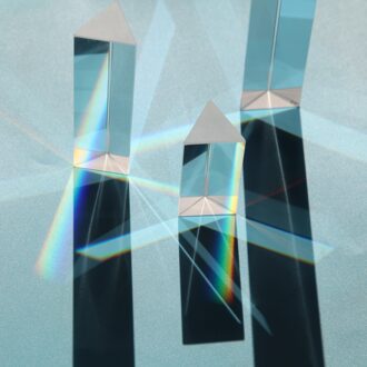 60Mm Glas Regenboog Kinderen Studenten Aanwezig Glas Haakse Reflecterende Driehoekig Prisma Onderwijs Lichtspectrum Regenboog Prisma