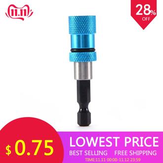 60Mm Hex Shank Houder Hex Shank Magnetic Gipsplaten Schroef Bit Houder Boor Schroef Tool 1/4 "Shank # Bo Ondersteuning Daling