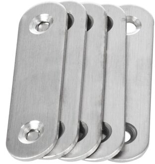 60Mm X 16Mm Straight Reparatie Deelnemen Herstellen Platte Plaat Beugel 5Pcs