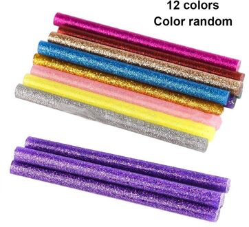 60Pcs Glitter Verwarming Professionele Diy Mix Kleur Reparatie Ambachten Schilderen Tool Melt Art Lijm Sticks Hoge Viscositeit Diverse