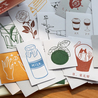 60pcs Island Garden Series Bullet Journal Stickers Decorative Stationary Stickers Scrapbooking Gift Girl Korean School Supplies