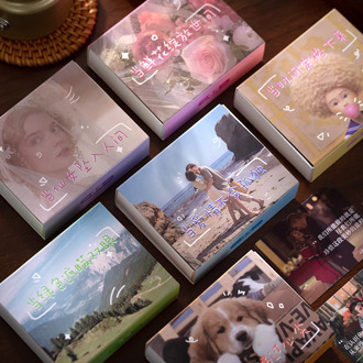 60pcs/lot Card Sticker Lovers 6 Design Diary Decorative Scrapbooking Couple journal Sticker aesthetic Planner DIY Album Gift