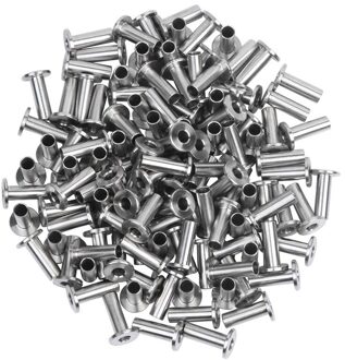 60Pcs Rvs Beschermer Mouwen Beschermende Mouwen Voor 1/8 Inch Draad Touw Kabel Reling, Diy Balustrade T316