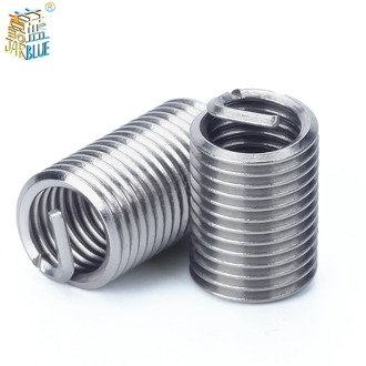 60pcs Thread Insert Set M3/4/5/6/8/10/12 Thread Repair Insert Kit For Helicoil Repair Tools