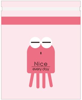 60Pcs Wegwerp Auto Vuilniszak Huishouden Zelfklevende Garbage Cleaning Bag Familie Verzamelen Handig Vuilnis Opbergtas rood